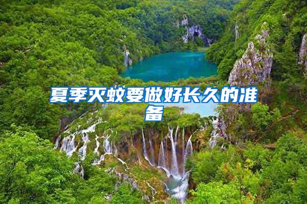 夏季滅蚊要做好長久的準(zhǔn)備